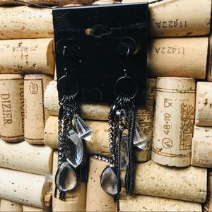Black Statement Earrings